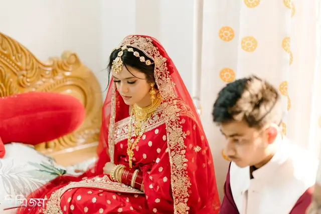 Naim Bin Hasan on his wedding day in Bangladesh.